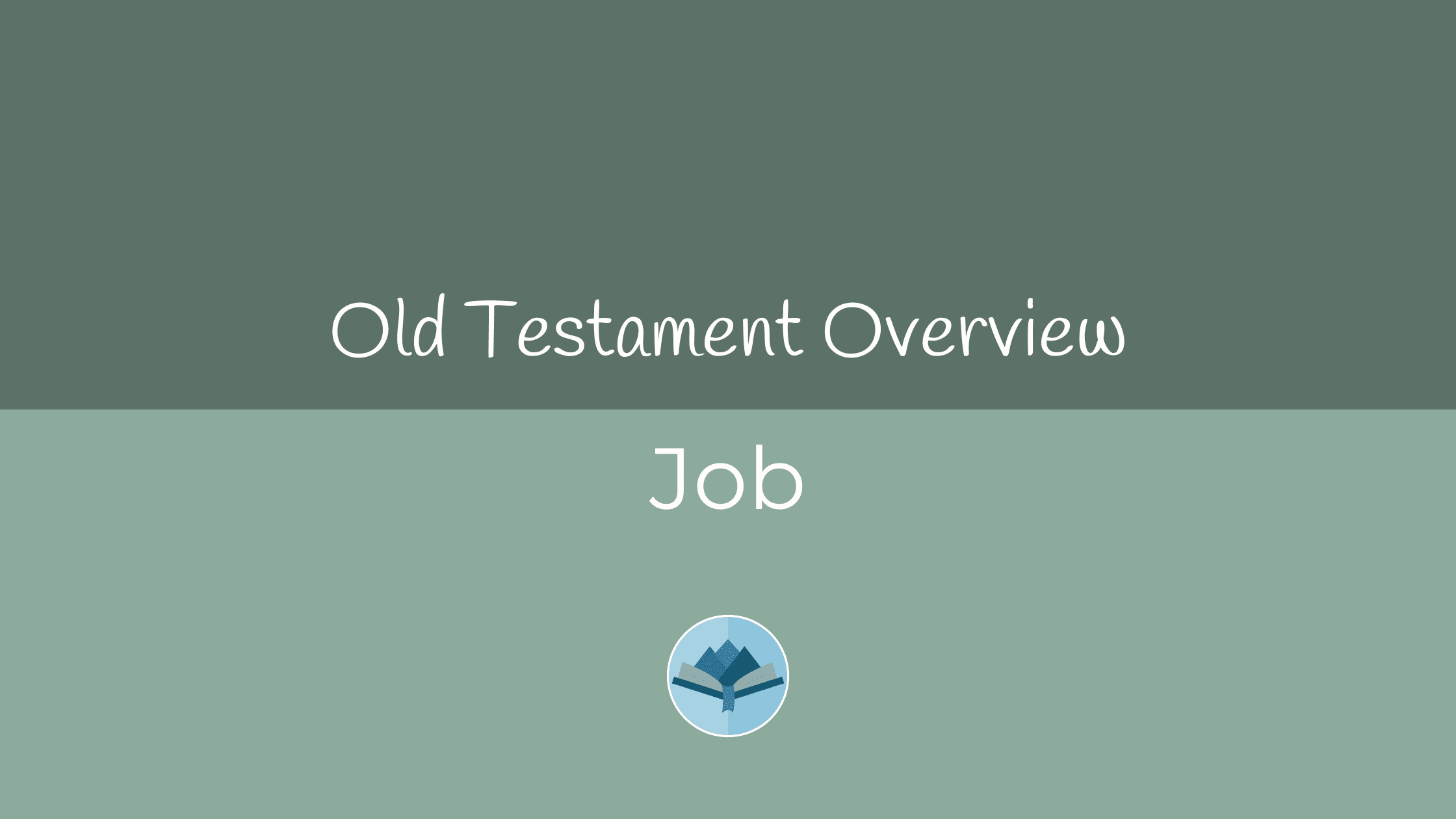 Book of Job Overview
