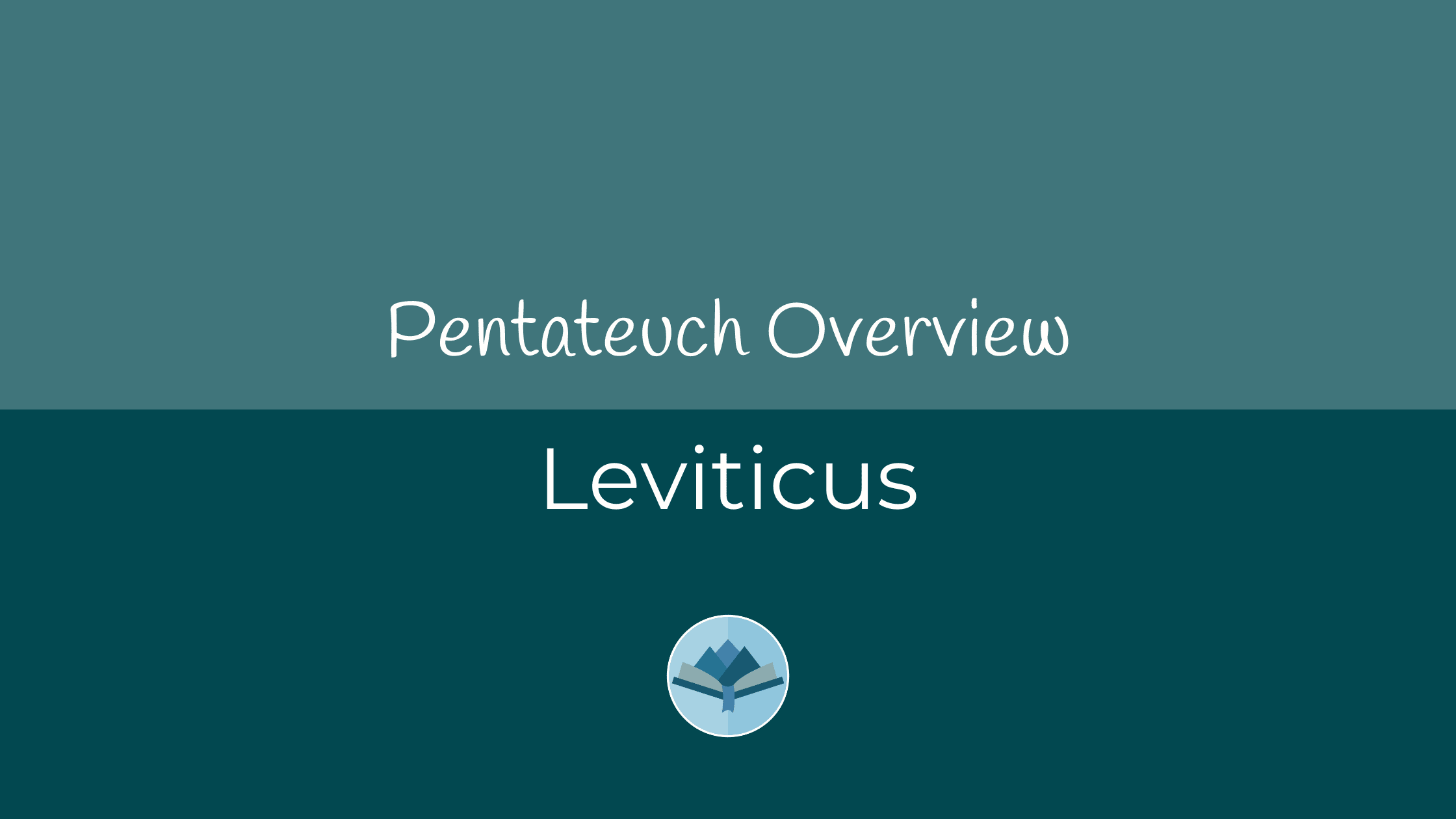 Leviticus Overview