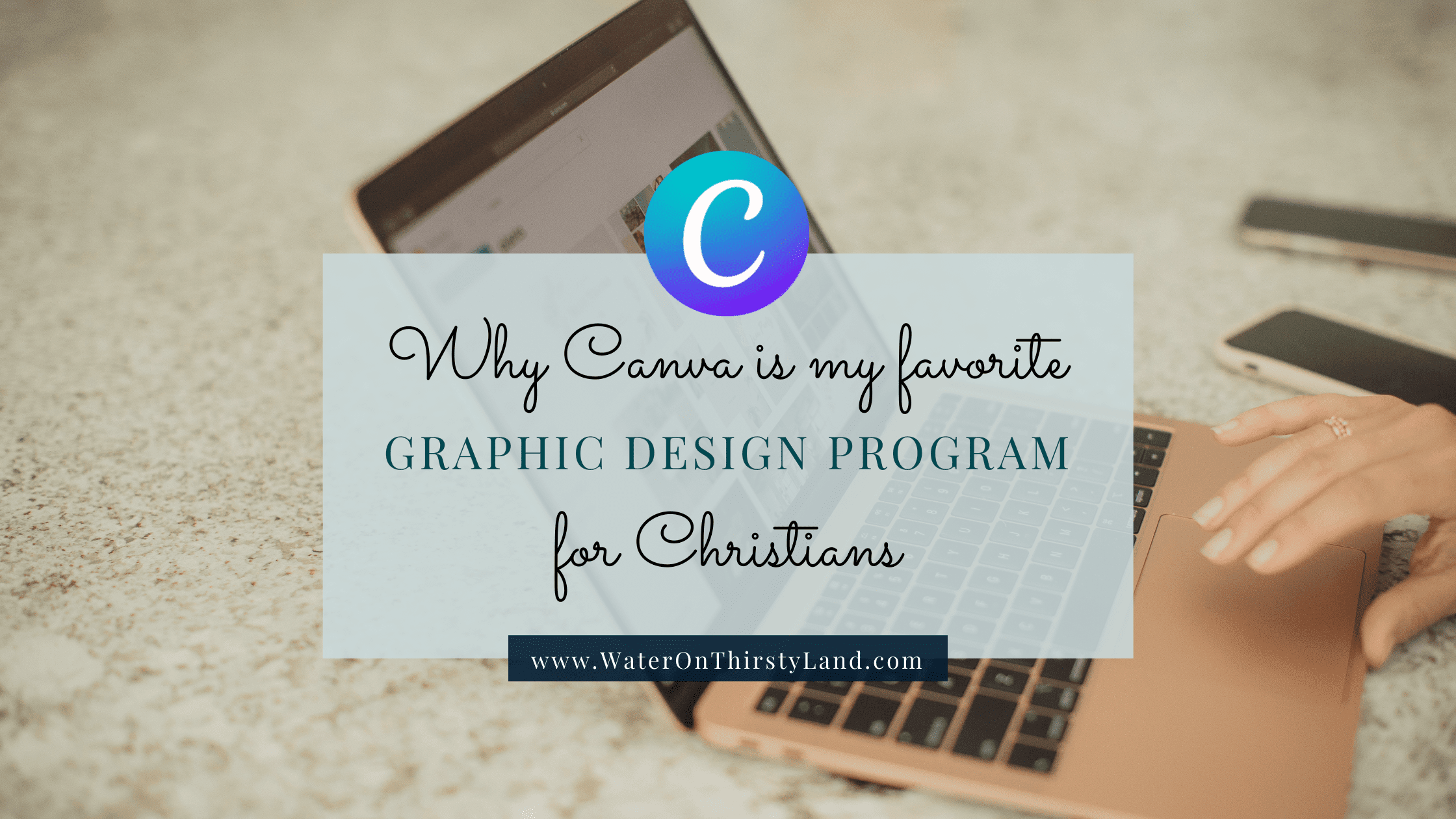 Canva graphic design program