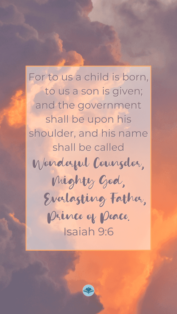 Isaiah 9:6 Wallpapers | Water on Thirsty Land